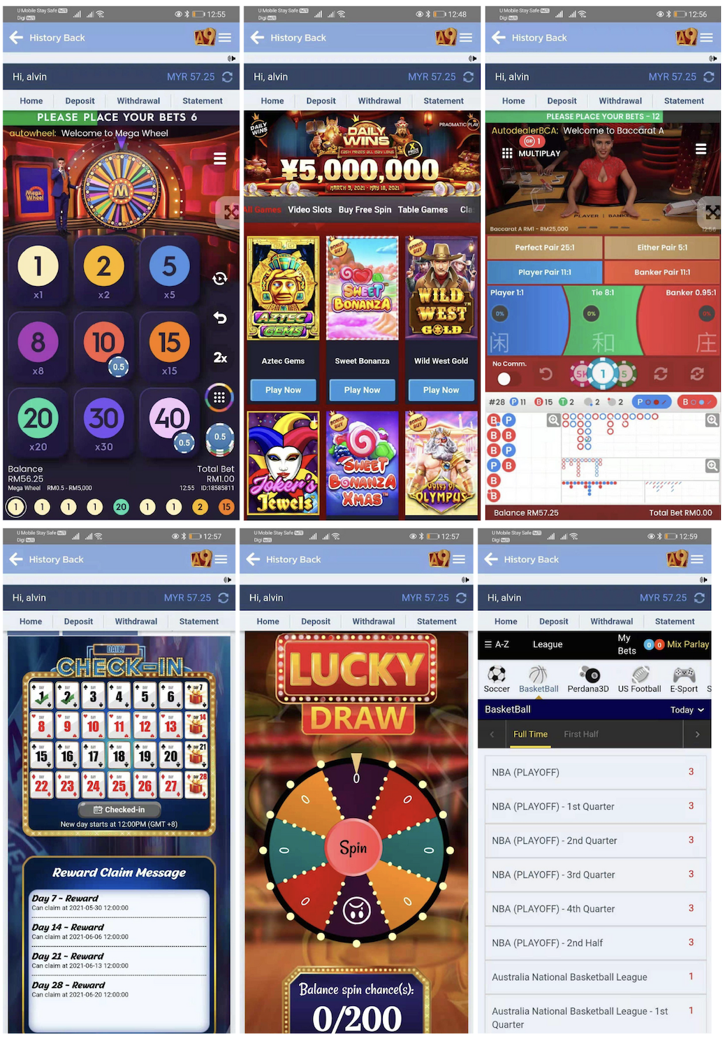 A9PLAY live casino experience